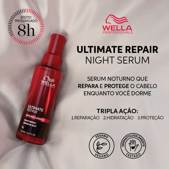 Sérum Capilar Noturno Wella Ultimate Repair